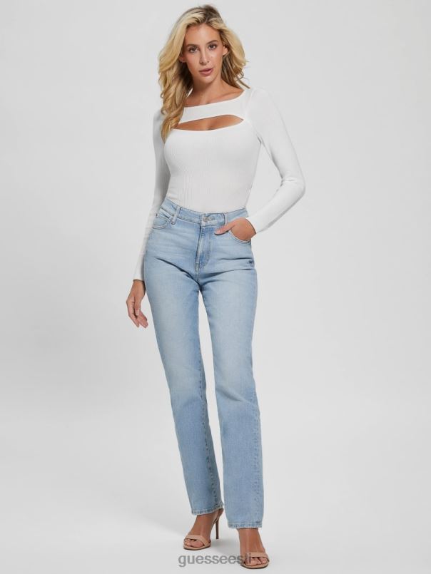 eco liv väljalõikega body tuvi valge GUESS kehakate naised BB4BB1413