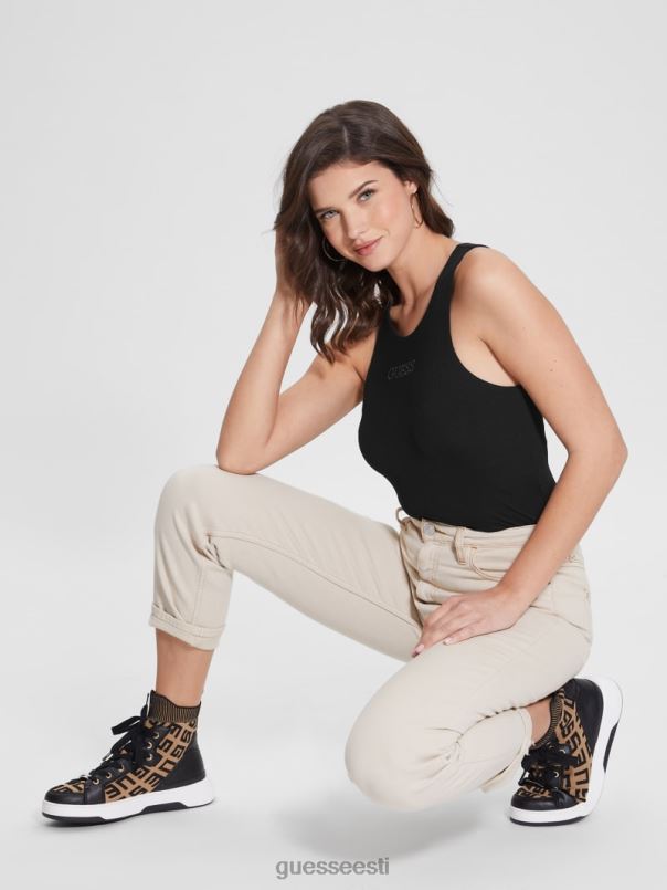 öko guendalina varrukateta body must GUESS kehakate naised BB4BB1233