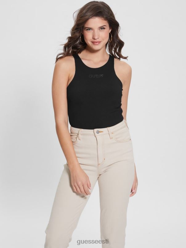 öko guendalina varrukateta body must GUESS kehakate naised BB4BB1233