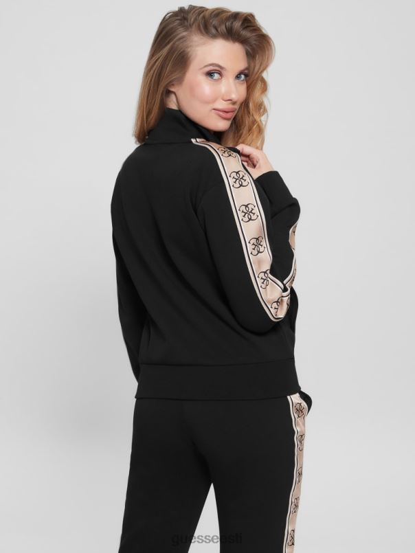 öko Britney täistõmblukuga dressipluus must GUESS kehakate naised BB4BB1775