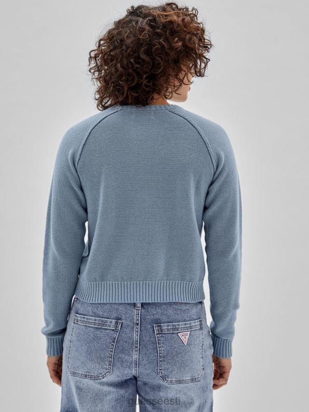 originaal ökologoga kampsun sinine puuvill GUESS kehakate naised BB4BB1267