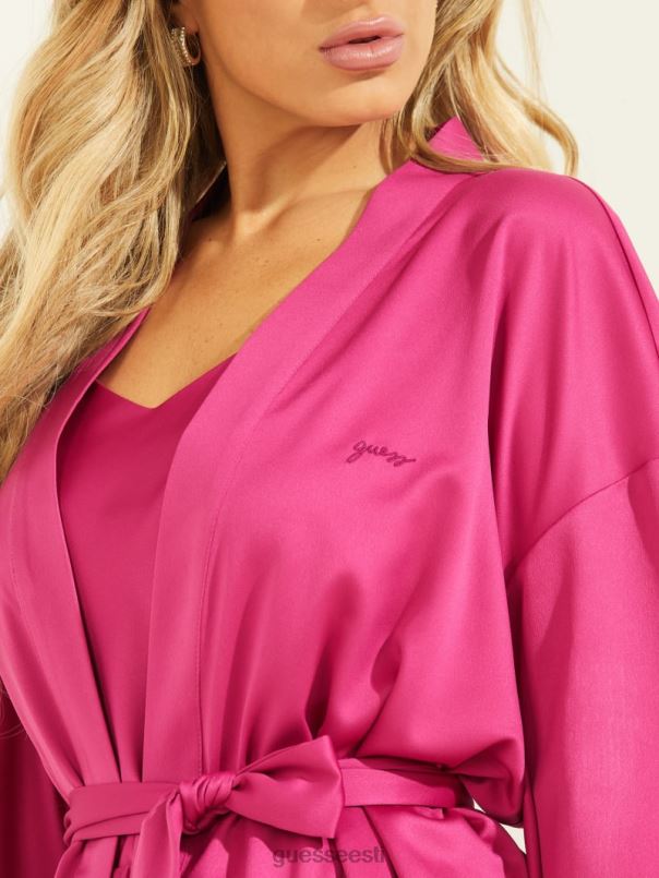 Alicia satiin kimono anemooni õitsemine GUESS kehakate naised BB4BB2624