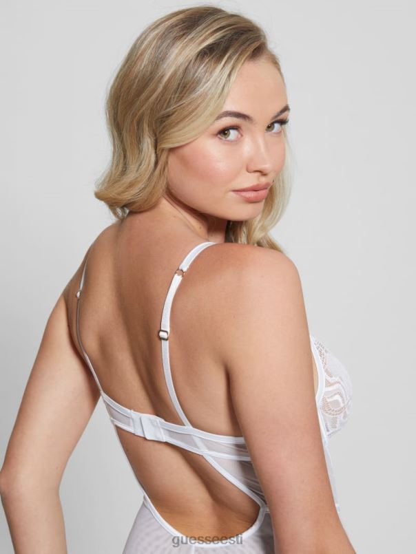 danielle stringi body puhas valge GUESS kehakate naised BB4BB1429