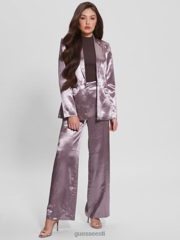 Breta satiinist bleiser roosakas violetne GUESS kehakate naised BB4BB1801