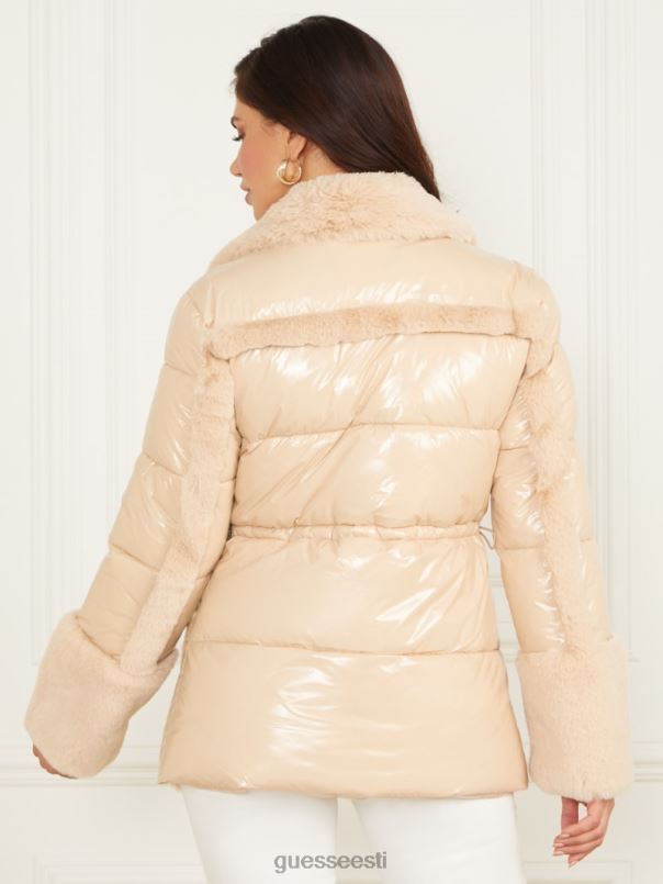 bessie mantel neutraalne elevandiluu GUESS kehakate naised BB4BB1906