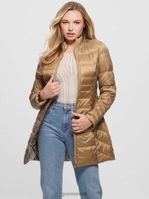 eco joy ümberpööratav jope märg liiv GUESS kehakate naised BB4BB1992