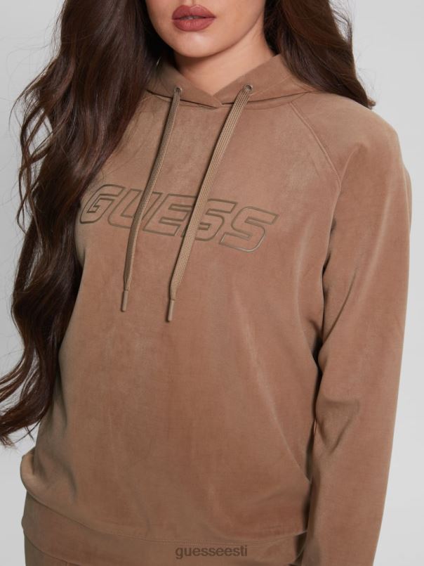 euphemia kunst-seemisnahast kapuuts blondiin GUESS kehakate naised BB4BB1944