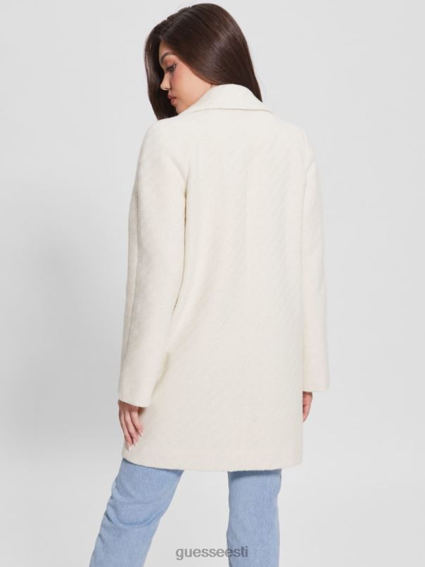 ginny mantel kreemjas valge GUESS kehakate naised BB4BB1960