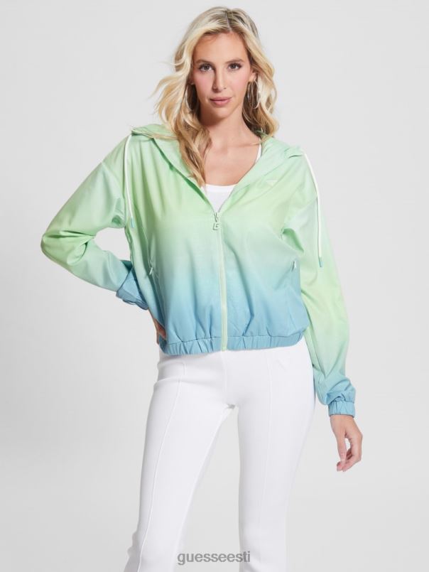 klematise tuulejope 4g sinise ja rohelise varjundiga GUESS kehakate naised BB4BB2497