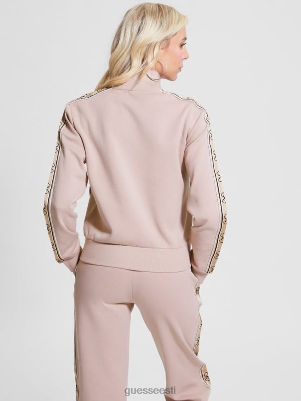 öko Britney täistõmblukuga dressipluus uhke taupe GUESS kehakate naised BB4BB1749