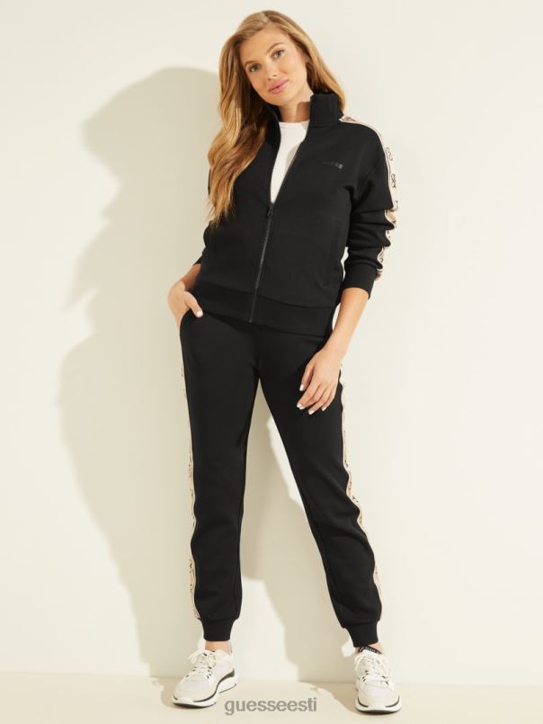 öko britney logoga teipjakk must GUESS kehakate naised BB4BB1838