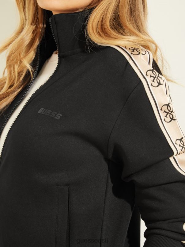 öko britney logoga teipjakk must GUESS kehakate naised BB4BB1838