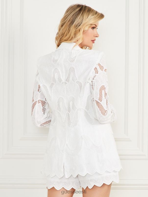 kyrie tikitud bleiser blanc pur GUESS kehakate naised BB4BB1763