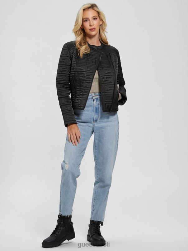 mereline tepitud jakk must GUESS kehakate naised BB4BB1882