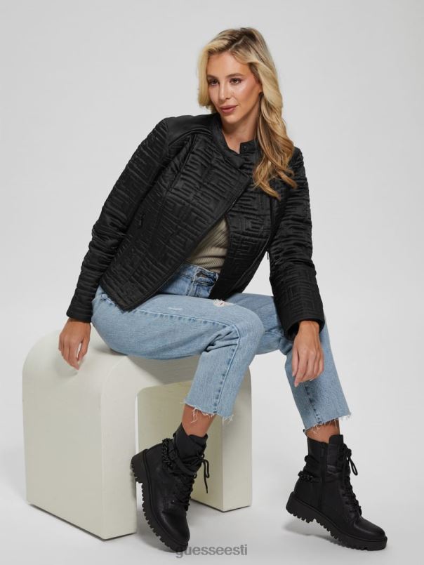 mereline tepitud jakk must GUESS kehakate naised BB4BB1882