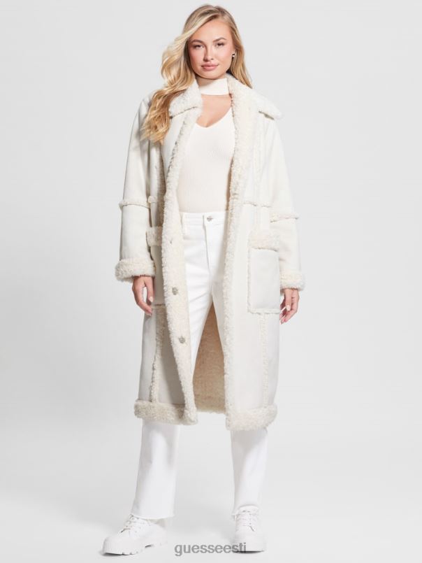 nicoletta mantel kreemjas valge GUESS kehakate naised BB4BB1894