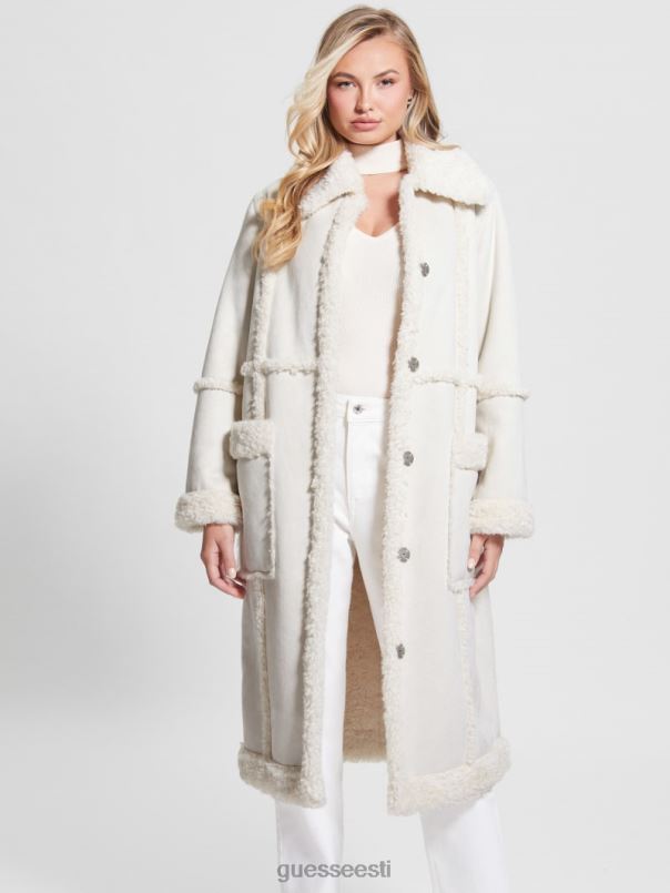 nicoletta mantel kreemjas valge GUESS kehakate naised BB4BB1894