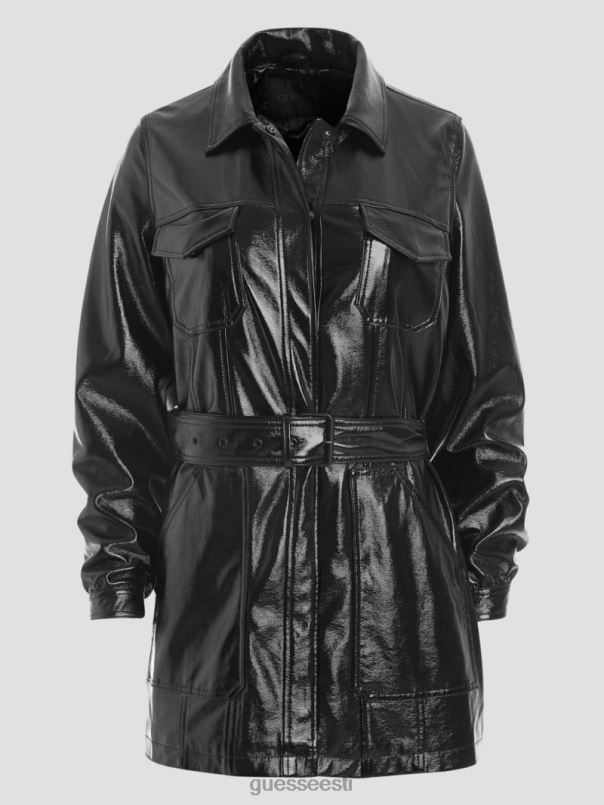 pax kunstnahast jope must GUESS kehakate naised BB4BB1905