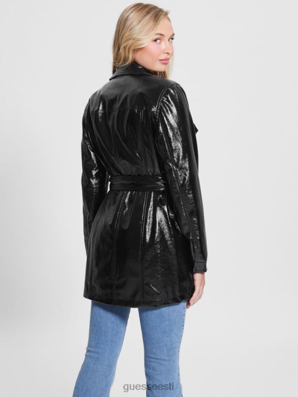 pax kunstnahast jope must GUESS kehakate naised BB4BB1905