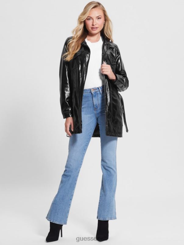 pax kunstnahast jope must GUESS kehakate naised BB4BB1905