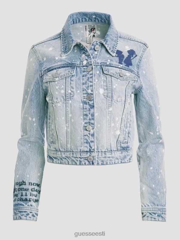 stevie teksajakk kunstniku prits GUESS kehakate naised BB4BB179