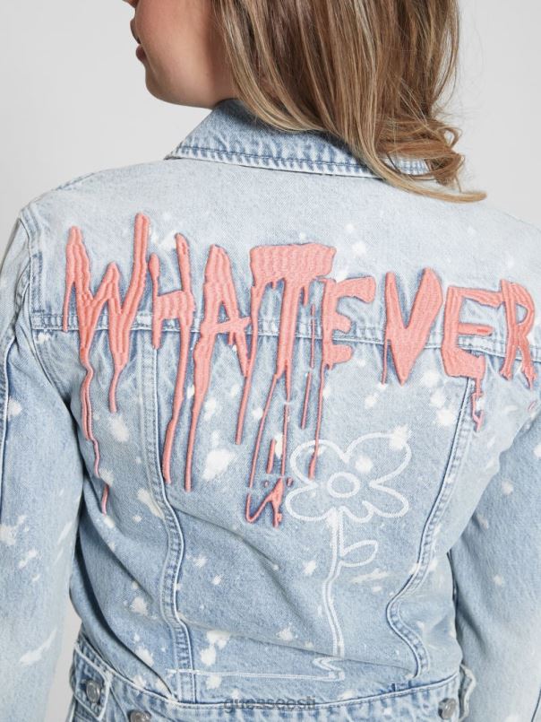 stevie teksajakk kunstniku prits GUESS kehakate naised BB4BB179