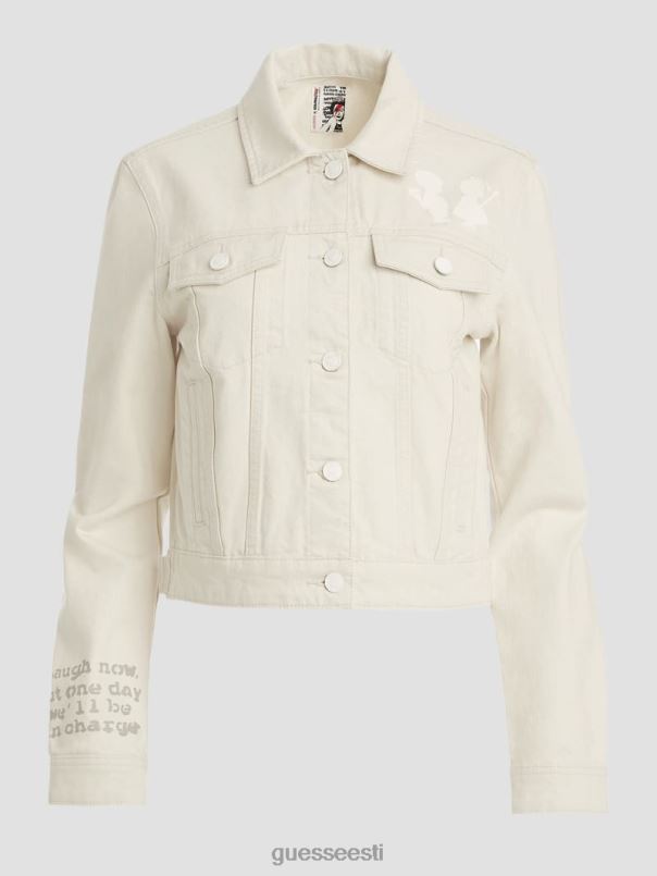 stevie teksajakk varjund (karjuv) GUESS kehakate naised BB4BB180