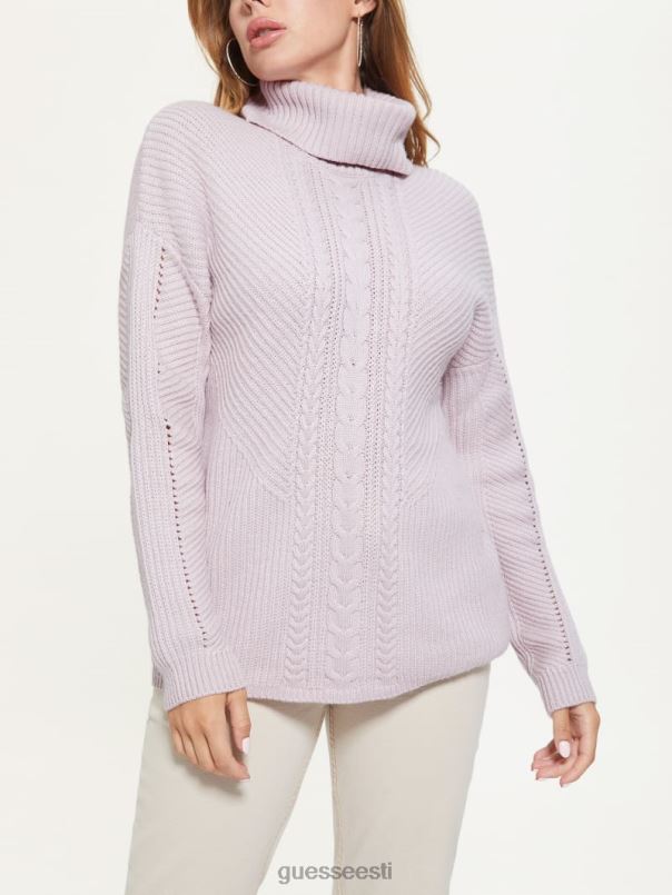 dawna kaabliga kootud kilpkonnaga kampsun päevane tolm GUESS kehakate naised BB4BB1547