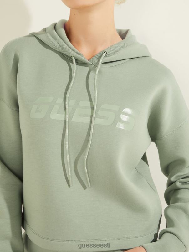 öko allie scuba hoodie salve roheline GUESS kehakate naised BB4BB2501