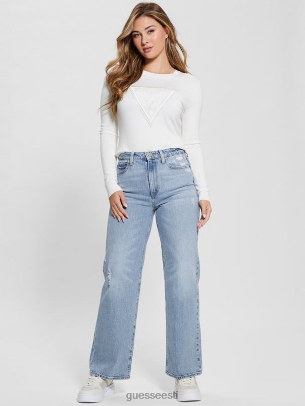 öko eloise kampsun kreemjas valge GUESS kehakate naised BB4BB1619