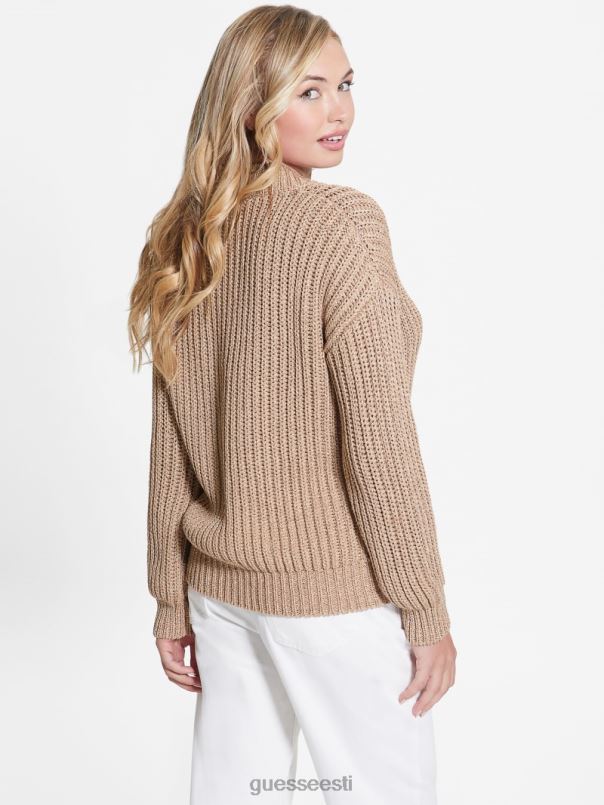 lise väljalõikega kampsun määrdunud chai lurex multi GUESS kehakate naised BB4BB1556