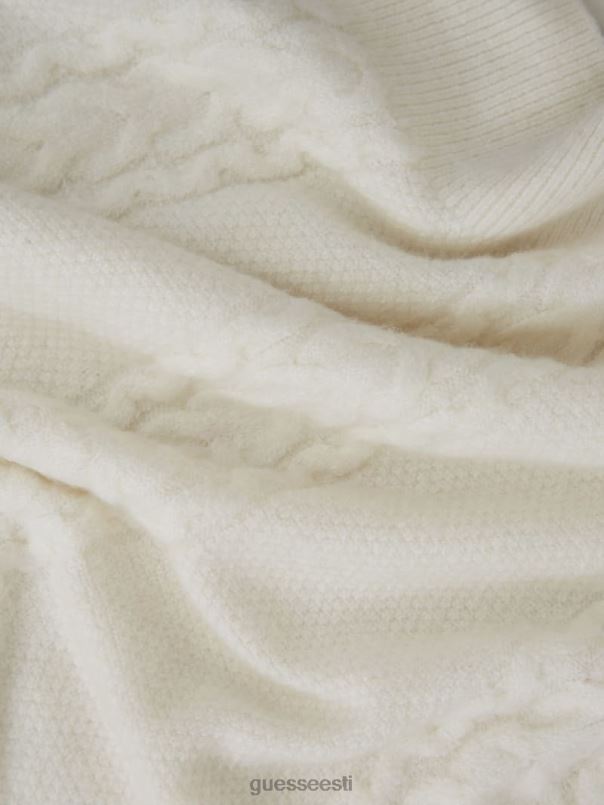 teresa segatud kaabliga kootud kampsun tuvi valge GUESS kehakate naised BB4BB1563