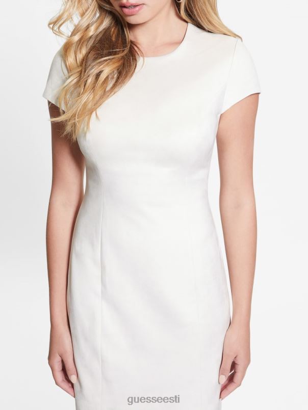 Alma kunstseemisnahast kleit kreemjas valge GUESS kehakate naised BB4BB694