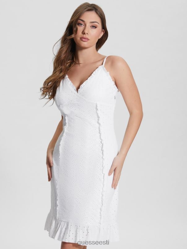 amal paisley minikleit puhas valge GUESS kehakate naised BB4BB424