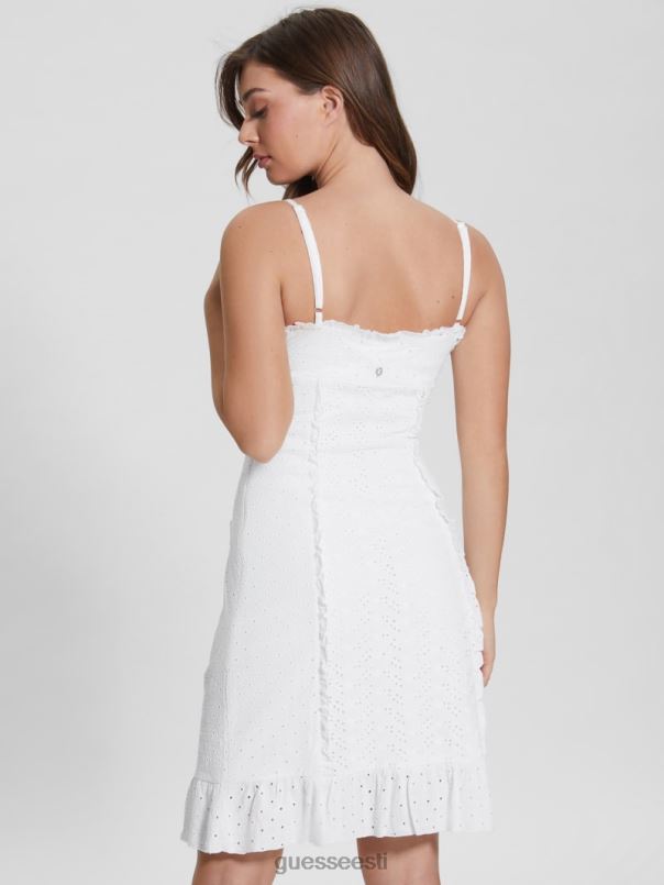 amal paisley minikleit puhas valge GUESS kehakate naised BB4BB424