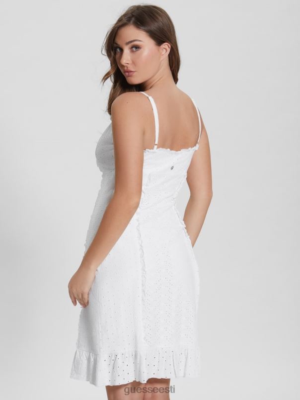 amal paisley minikleit puhas valge GUESS kehakate naised BB4BB424