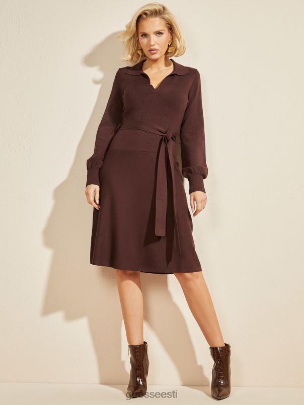 brooklyni kampsun kleit mahagon GUESS kehakate naised BB4BB853