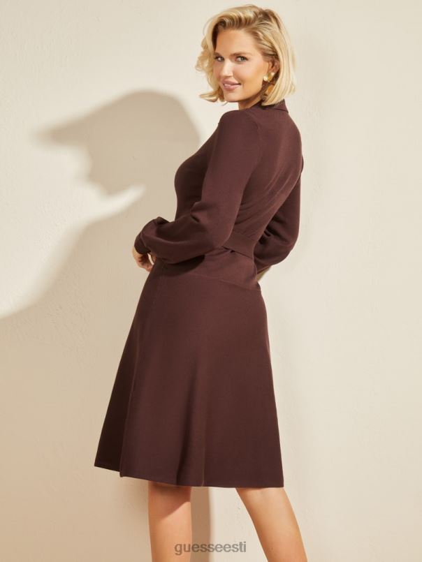 brooklyni kampsun kleit mahagon GUESS kehakate naised BB4BB853