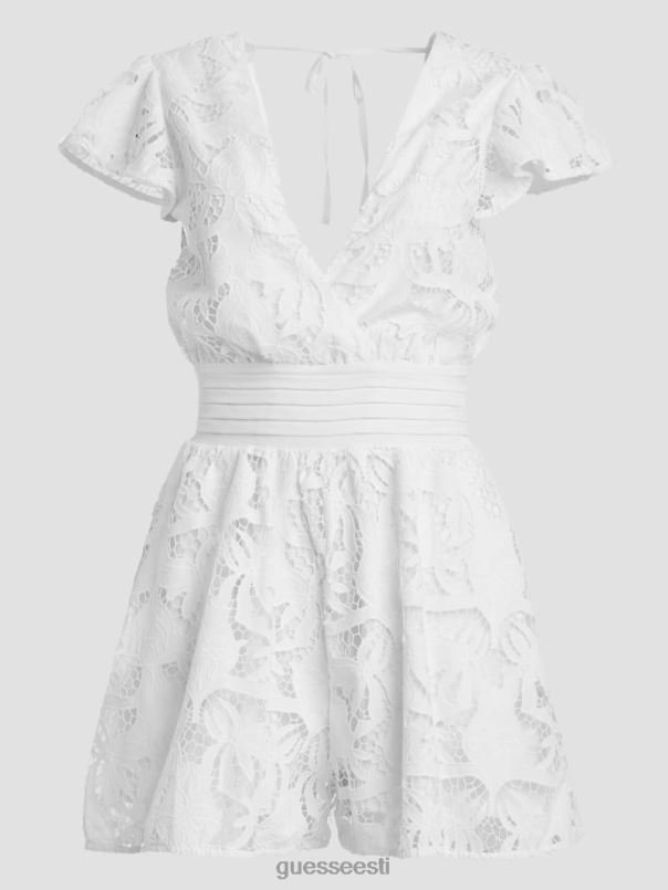 chloe aasaga romper puhas valge GUESS kehakate naised BB4BB367