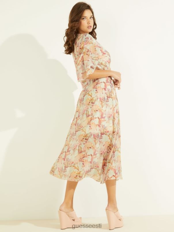 damienne kleit miraflores print GUESS kehakate naised BB4BB704