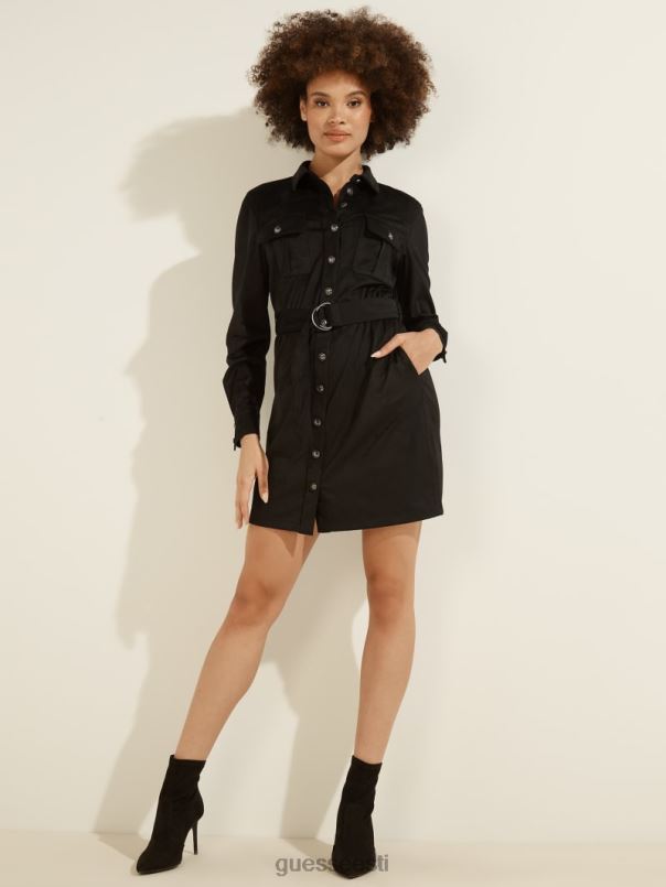 dora kunstseemisnahast kleit must GUESS kehakate naised BB4BB895