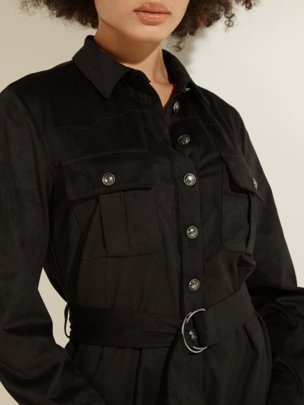 dora kunstseemisnahast kleit must GUESS kehakate naised BB4BB895