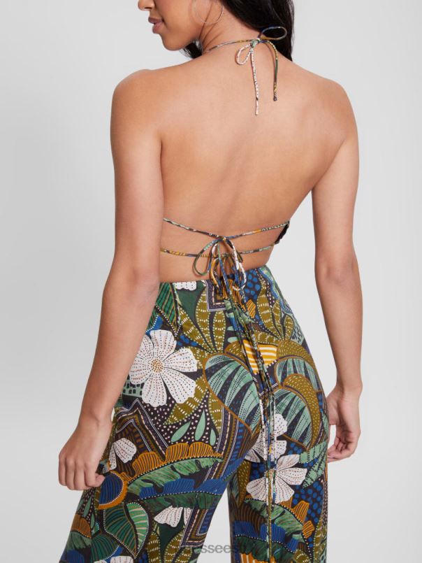 eco lori lahtise seljaga kombinesoon troopiline reisija GUESS kehakate naised BB4BB325