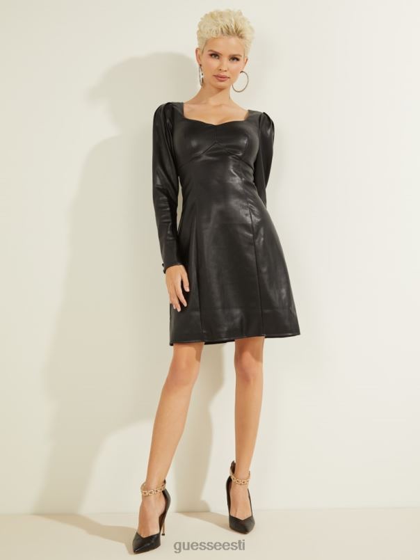 elena kunstnahast kleit must GUESS kehakate naised BB4BB765