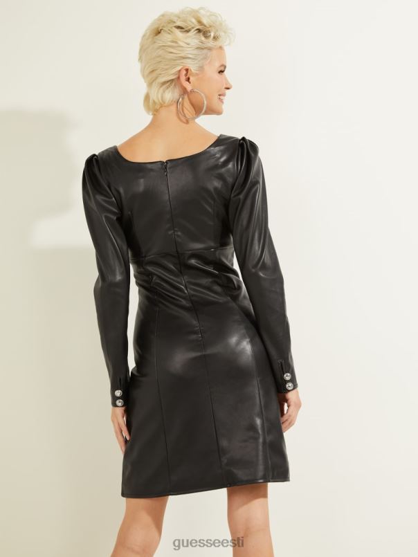 elena kunstnahast kleit must GUESS kehakate naised BB4BB765