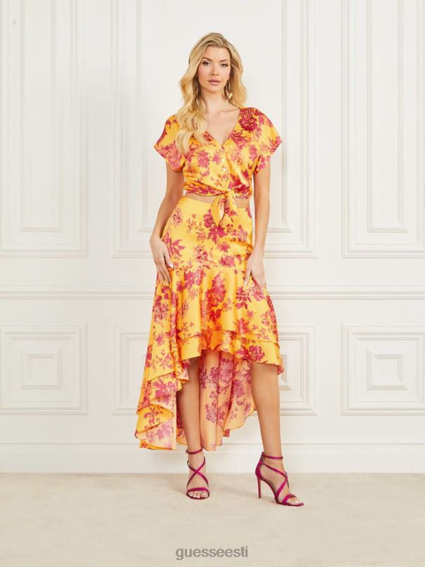 emaya midi kleit edeni trükk GUESS kehakate naised BB4BB529