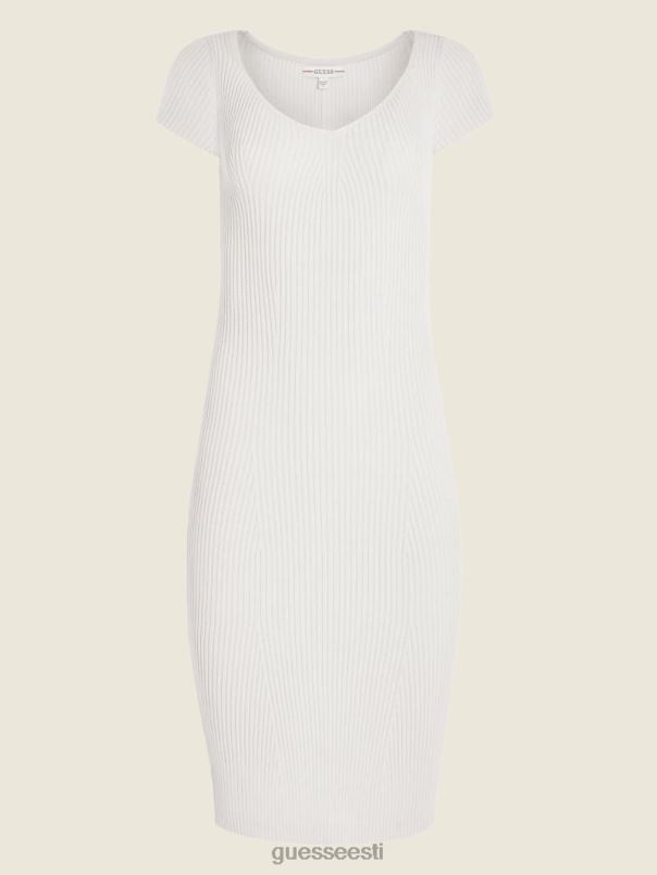 ilvese midi kampsun kleit tuvi valge GUESS kehakate naised BB4BB703