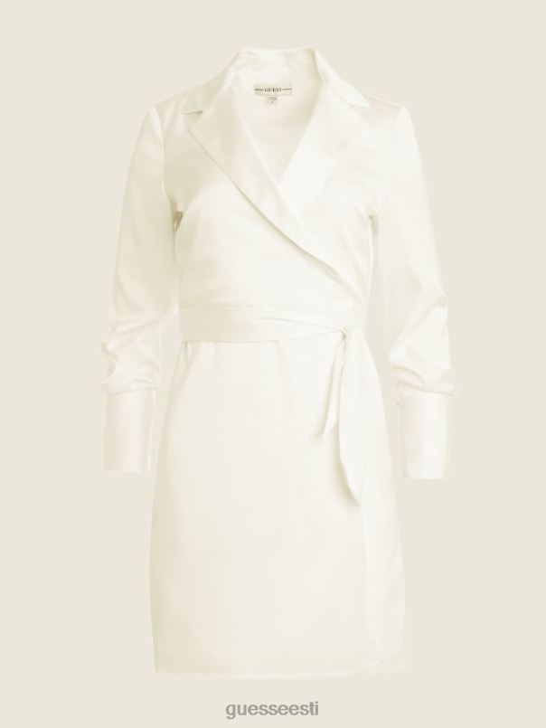 öko adair wrap kleit kreemjas valge GUESS kehakate naised BB4BB855