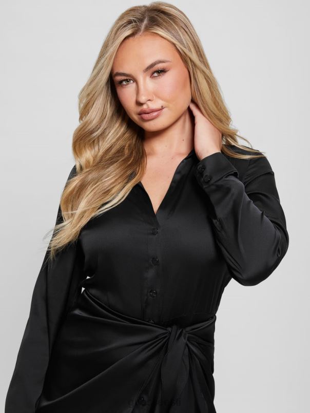 öko alya kleit must GUESS kehakate naised BB4BB565