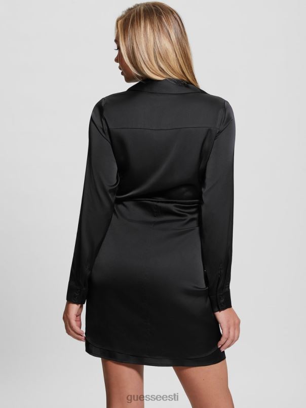 öko alya kleit must GUESS kehakate naised BB4BB565